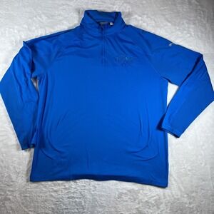 Puma Waste Management Open 1/4 Zip Pull Over Warm Cell Jacket Fabric Tag Cut Off